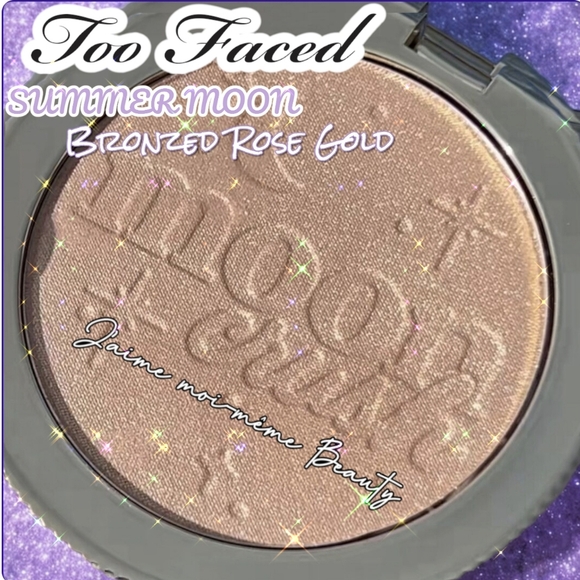 Too Faced Moon Crush Highlighter in Summer Moon (Bronzed Rose Gold) - Picture 1 of 15